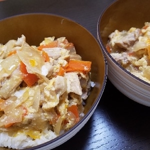 我が家の親子丼